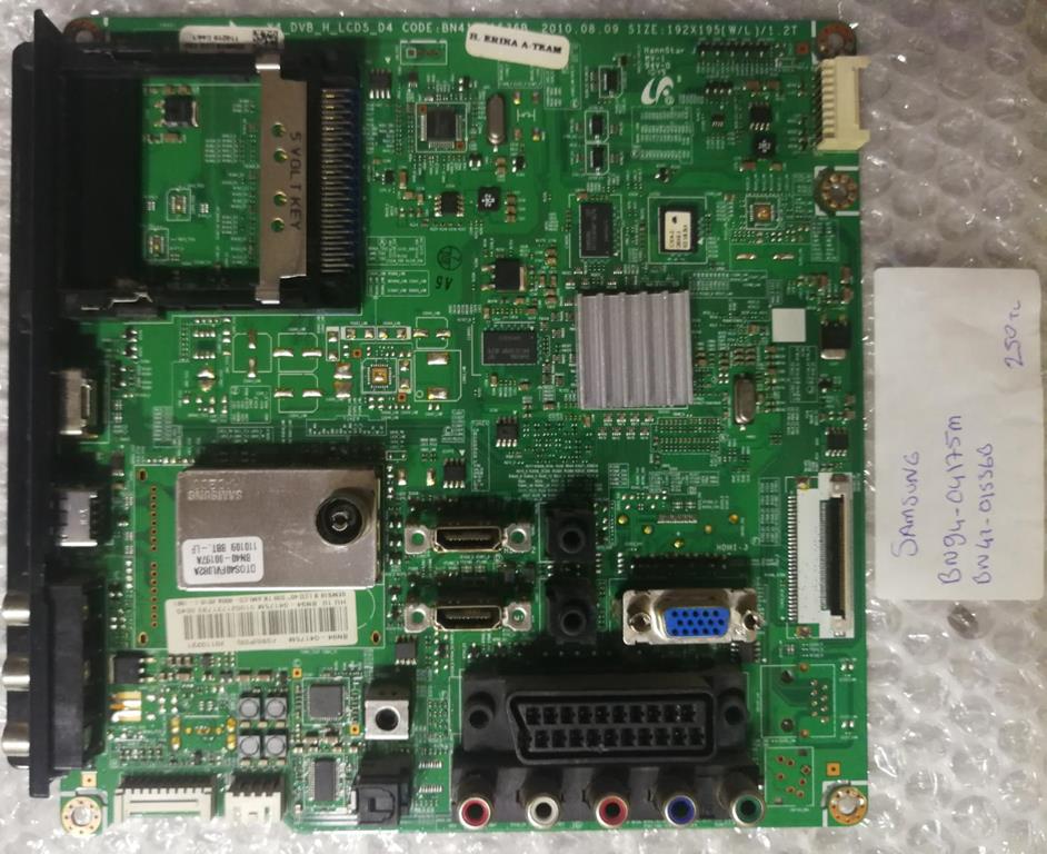 BN94-04175M - BN41-01536B - SAMSUNG - LE40C530 - LTF400HM01 - MAIN BOARD - ANAKART